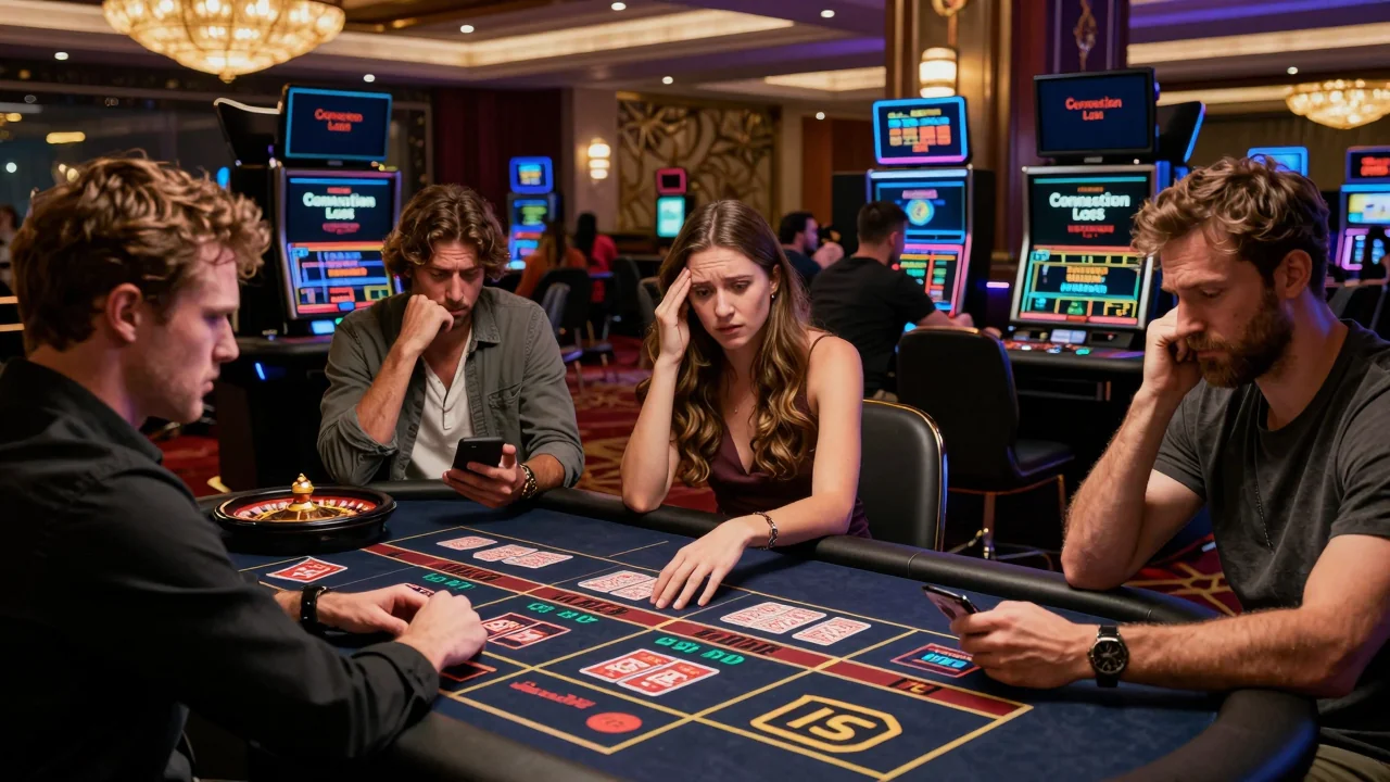 Descubre por qué el casino en vivo sin conexión no funciona